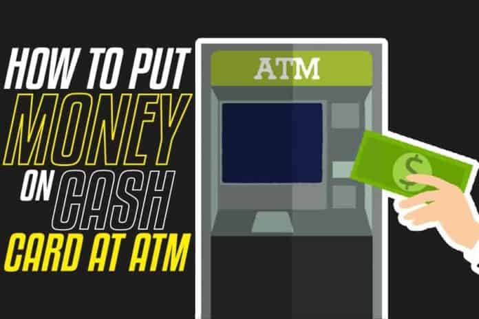 How To Put Money On Cash App Card At ATM